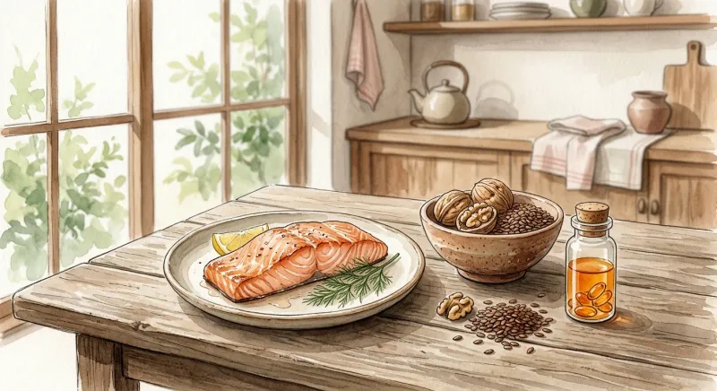 【2026】Omega-3 魚油對頭髮有幫助嗎？研究怎麼說