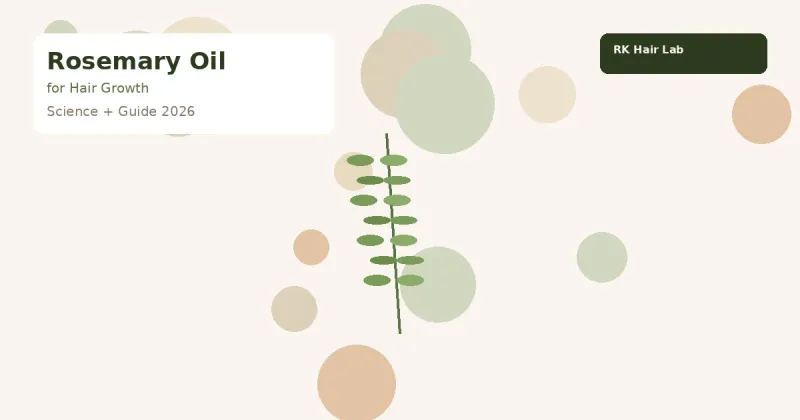 【2026】迷迭香精油能取代落健？TikTok 爆紅成分的科學真相 + iHerb 推薦