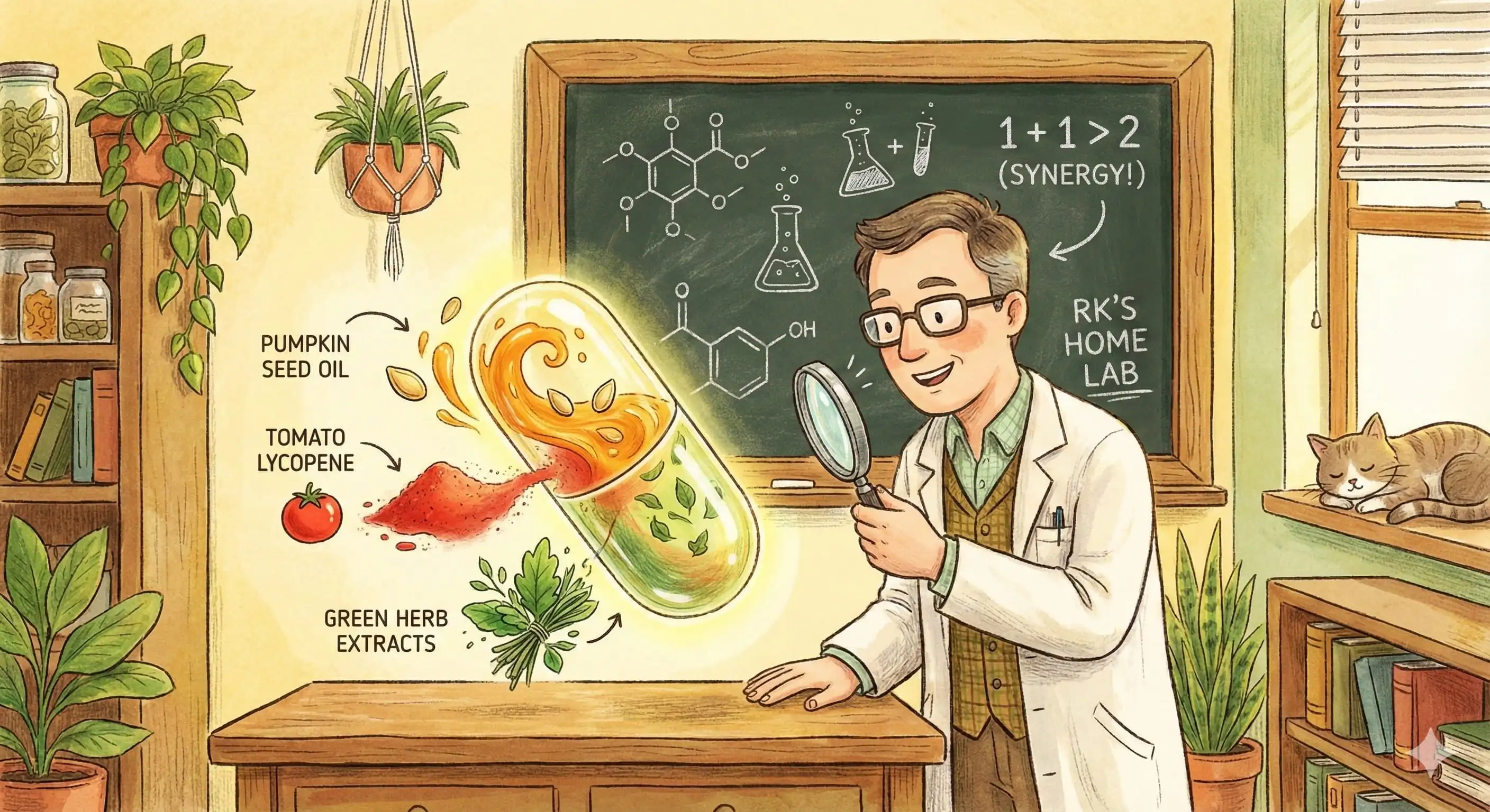 單吃南瓜籽油無感？ 為何複方效果更好?