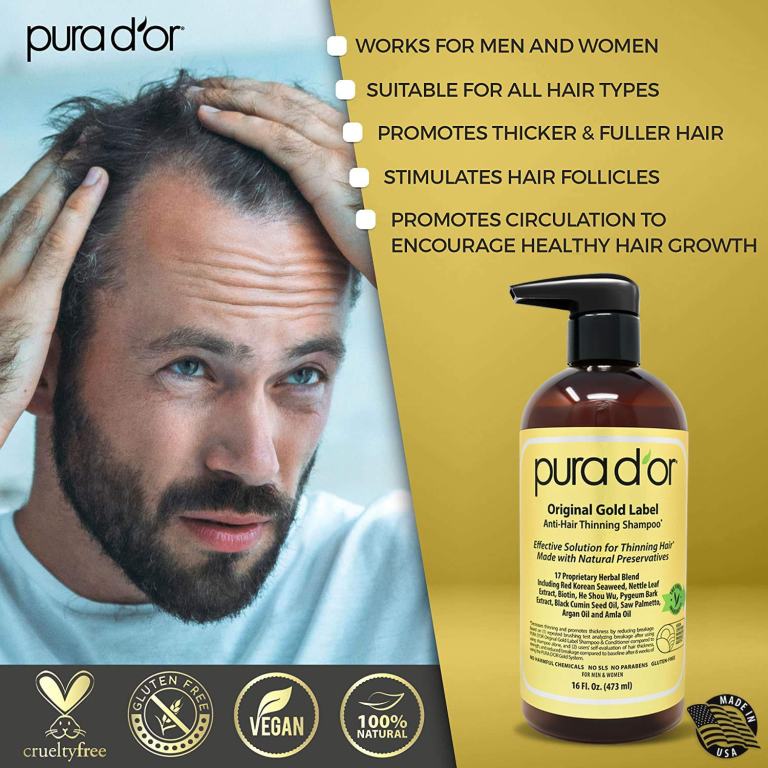 PURA D’OR Anti-Hair Loss Shampoo