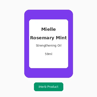 Mielle 迷迭香薄荷頭皮強化油 59ml