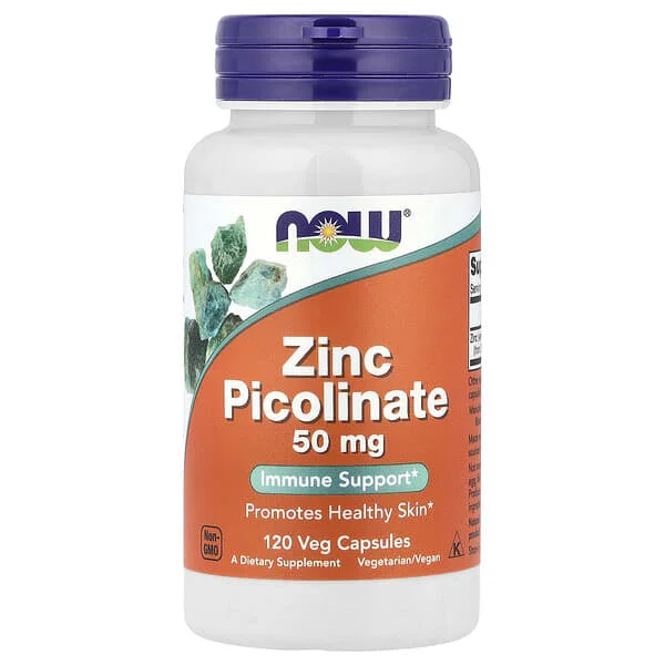 Now Foods Zinc Picolinate 50mg (120顆)
